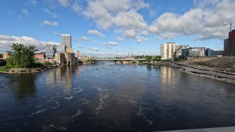 🌉 The Chaudiere Bridge In Quebec☀️ Walking From Gatineau To Ottawa 🍁