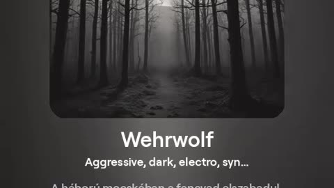 WehrWolf - AI-generált dark electro