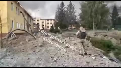 Aftermath of cruise missile strike on Ukraine foreign legion base in Lviv