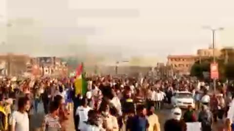 Fasting protesters defy military regime in massive marches in Sudan