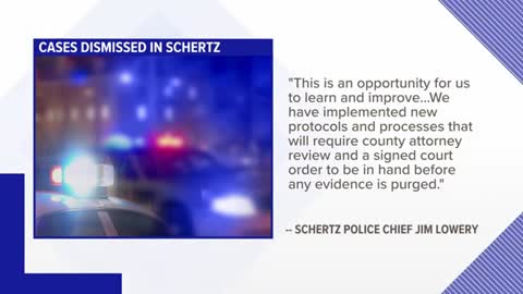 More than 1,000 criminal cases affected – and 12 thrown out – after Schertz poli