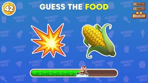GUESS the FOOD by EMOJI 🤔 Emoji Quiz - Easy Medium Hard