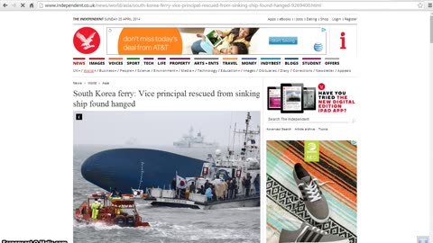 South Korea Ferry Accident Symbolism WW3 Ezekiel-38