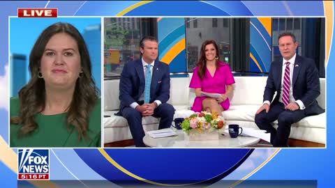 Huckabee Sanders: No line 'too far' for left pushing their agenda