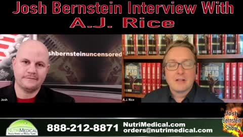 September 15, 2022 – Interview on Josh Bernstein UNCENSORED Show on Amazon TV