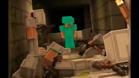 | Minecraft Animation Herobrine |#Minecraft #shorts