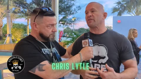 UFC Legend Chris Lytle Shares Insights at BKFC 57 Weigh-ins