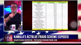 Kamala's ActBlue Fraud Scheme Exposed