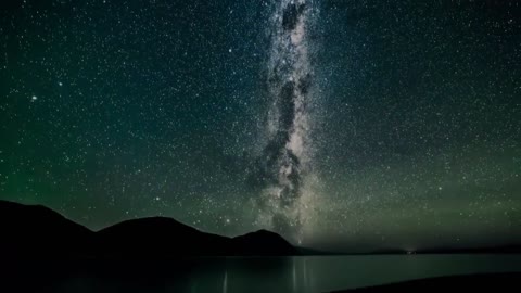 timelapse of milkyway galaxy