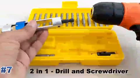 Multifunctional Set of Quick-change Screwdriver Bits