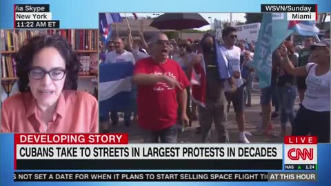 CNN Guest Gets Away With Blaming Trump And COVID for Cuba Situation