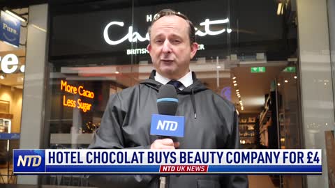 UK Chocolatier Buys Beauty Company for 4 Pounds