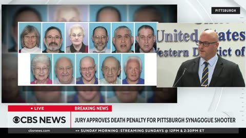 Prosecutors speak after jury approves death penalty for Pittsburgh synagogue shooter