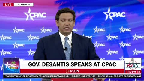 Gov. DeSantis: "Wokeism is a form of cultural marxism."