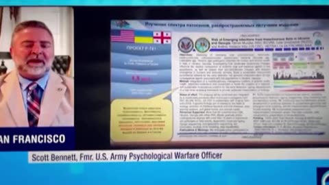US Military whistleblower LT Scott Bennet drops bombshell on Ukrainian Bio-weapons Labs.
