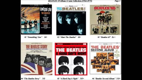 Beatles Album Collection (19 LPs)