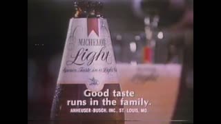 January 14, 1979 - Classic Michelob Light Commercial
