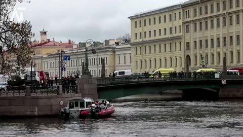 Tragic Bus Accident 3 Dead as Bus Plunges into River in St Petersburg | Amaravati Today