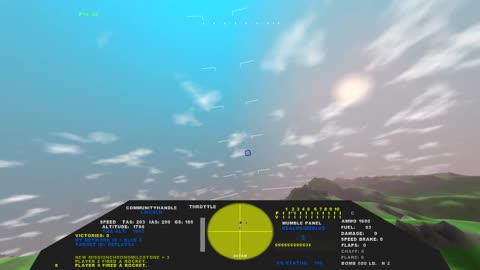 Linux Air Combat Bomber Intercept, 12Aug2022 P1 of 3