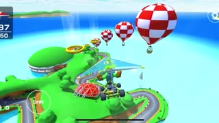 Mario Kart Tour - Luigi Cup Challenge: Glider Challenge Gameplay