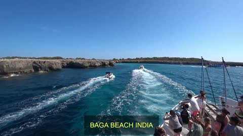 Tour of Baga Beach- BAGA Sea Beach Goa In India-Part-01