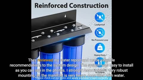 iSpring WGB32B 3-Stage Whole House Water Filtration System-Overview