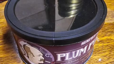 Plum Pudding pipe tobacco.