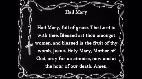 Glorious Mysteries of the Holy Rosary Sunday and Wednesday