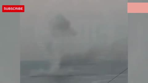 Shocking video from Ukraine:Precision Strike: Ukrainian Drones Hit Russian Ship in Novorossiysk