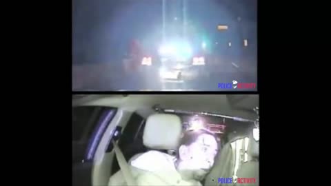 Dashcam Video Of Tulsa Police Chase With Drunk Driver