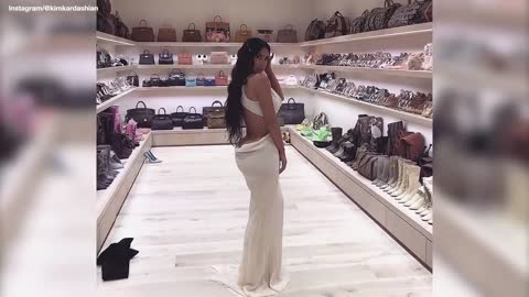 Kim Kardashian Gives A Tour Of Her & Kanye West's Unique House