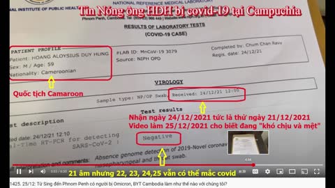 HDH nhập cảnh Campuchia với quốc tịch giả và có triệu chứng bị Covid-19