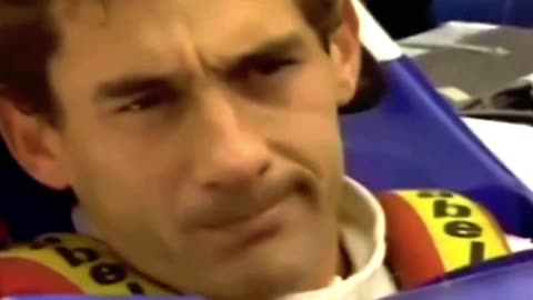 Ayrton Senna no Grid de San Marino - 1994