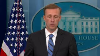 National security advisor Jake Sullivan is asked about Biden saying U.S. troops will fight in Taiwan if China invades