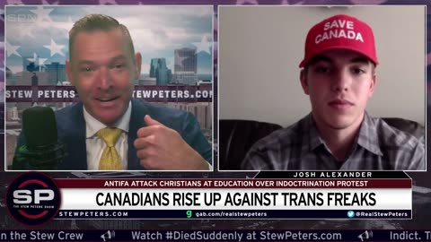 Antifa Goons Attack Canadian Christians: Families Rise Up & Fight Perverted Trans Agenda