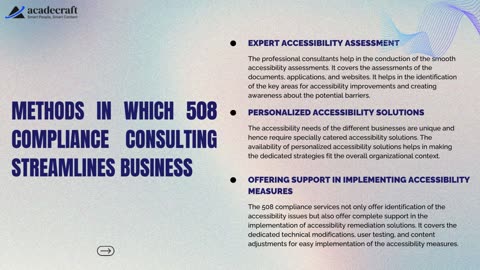 508 compliance consulting: Key to streamlining your business