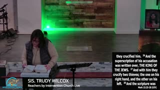 Wednesday Night Reachers by Intervention Church Live Sister Trudy Wilcox 3-6-24