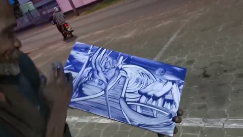 Amazing_Street_Artist_From_Suriname