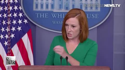 BREAKING : Jen Psaki Grins As She Announces Medical Tyranny For America Then Runs Off The Stage.