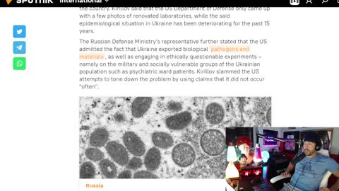 Ukraine Based Military Biological Activity Presented by Russia