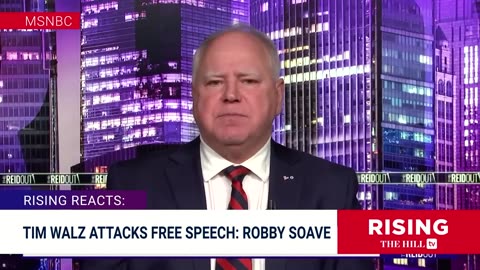 Tim Walz ATTACKS Free Speech, Says Misinfo Is Illegal: Robby Soave | U.S. Today