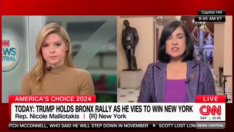 USA: Rep. Malliotakis: Because inflation has risen that's why President Trump has an advantage!