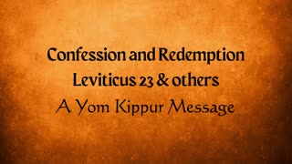 Confession and Redemption