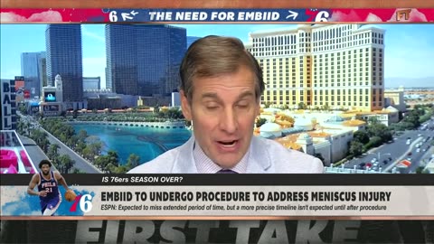 Mad Dog DECLARES the 76ers' title hopes ARE OVER with the Joel Embiid injury news First Take