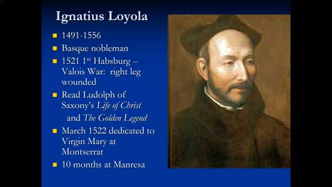 Catholic Reform: Ignatius Loyola