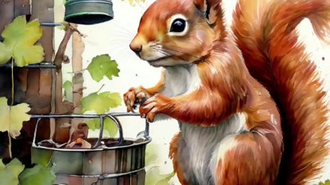 Squirrel and Fox | Hindi Kahani | Funny Cartoon | Bedtime Story