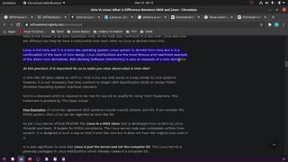 34_What is the difference between unix and linux?