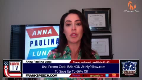 Anna Paulina Luna Tells Disney To "Keep Their Hands Off Our Kids" In Bid For Florida's 13th District