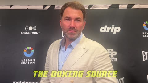 Eddie Hearn gives plans on Anthony Joshua after Dubois fight