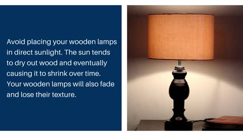 Tip Caring For Wooden Floor Lamps